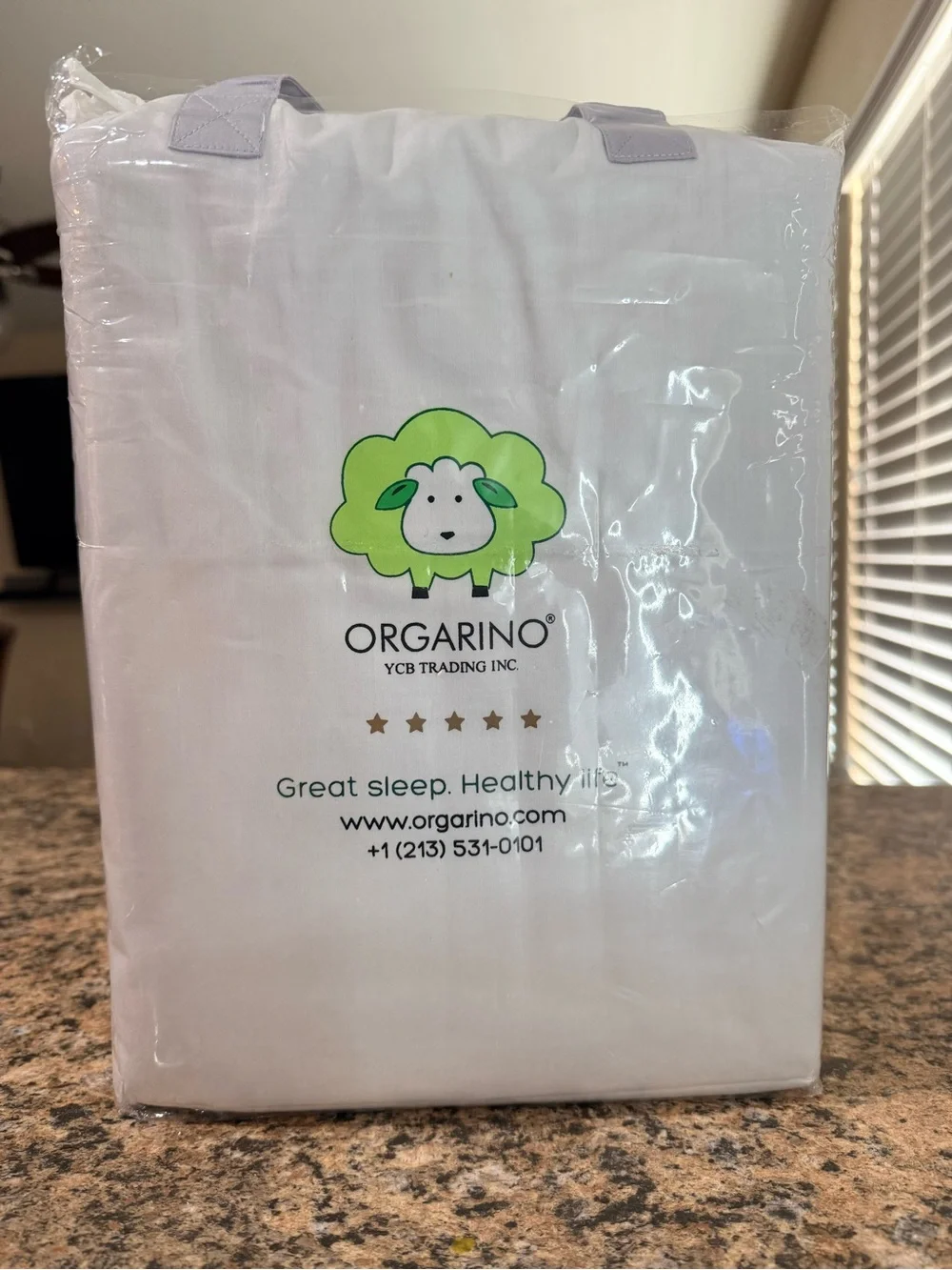 NWT Orgarino Queen Duvet 100% organic cotton Sateen luxury Bedding Collection